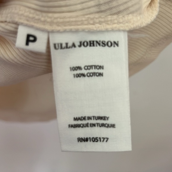 ULLA JOHNSON Scoop Neck Tee - Picture 5 of 5
